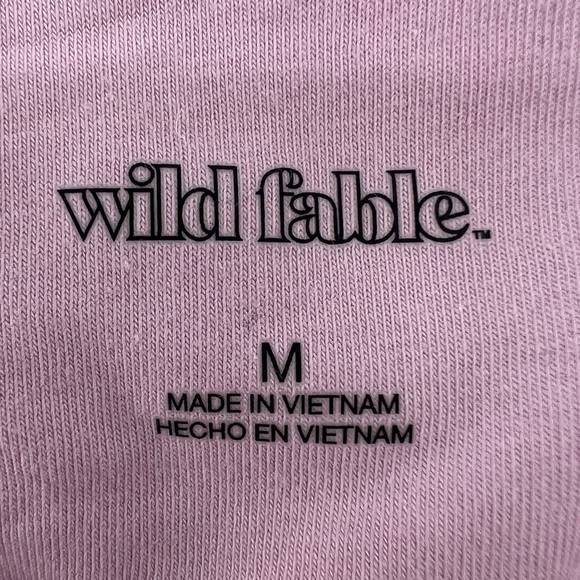 Wild Fable Pink Yellow Striped Tube Top Size Medium Women’s - Picture 2 of 4